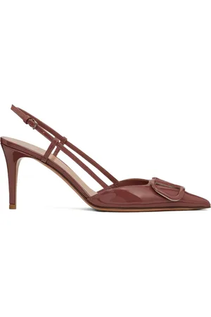 VALENTINO GARAVANI 80mm signatur slingback-pumps med VLogo