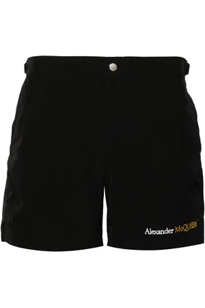 Alexander McQueen Badeshorts med broderet logo