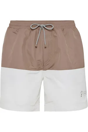 Brunello Cucinelli Badeshorts med colourblocking