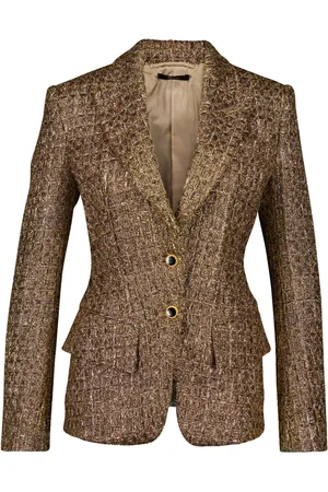 Tom Ford Enkeltradet blazer i tweed
