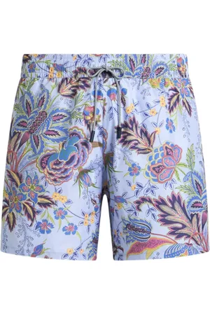Etro Badeshorts med blomstertryk