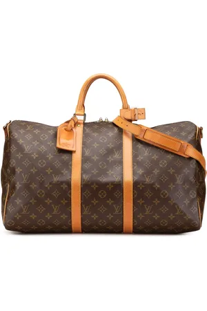 LOUIS VUITTON Keepall Bandouliere 50 rejsetaske med monogram fra 1992