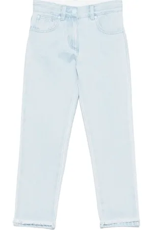 Stella McCartney Jeans med frynset kant