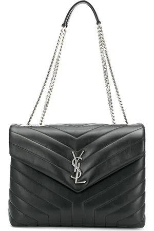 Saint Laurent Medium quiltet Loulou skuldertaske