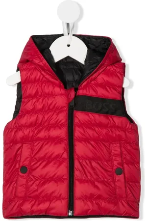 HUGO BOSS Quiltet vest med hætte