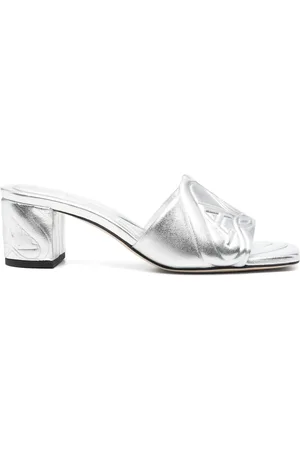 Alexander McQueen 50 mm Seal mules