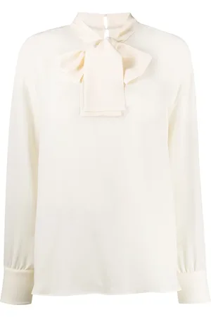 VALENTINO GARAVANI Bluse med sløjfe