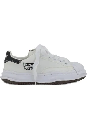 Maison Mihara Yasuhiro Logo-print cotton sneakers