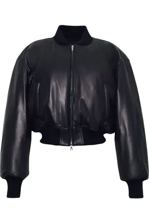 ADAM LIPPES Leather bomber jacket
