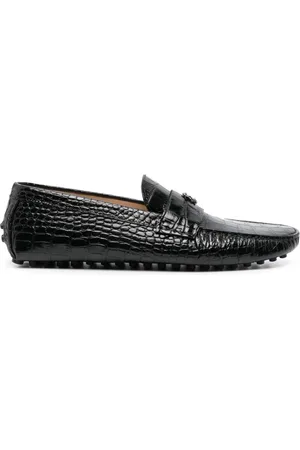Roberto Cavalli Loafers med præget krokodilleeffekt