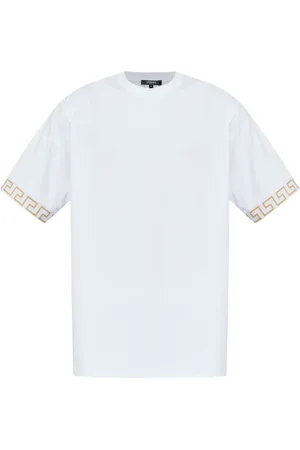 VERSACE T-shirt med udsmykket kant