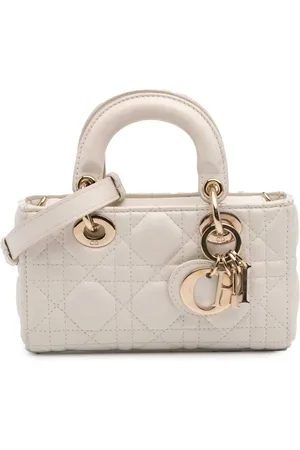 Dior Mikro Cannage Lady D Joy satchel-taske i lammeskind fra 2022