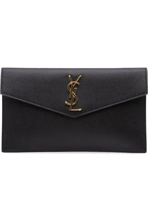 Saint Laurent Grain de Poudre Uptown clutch-taske fra 2019