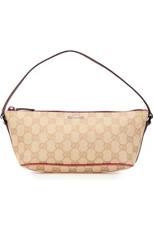 Gucci GG Canvas Boat skuldertaske fra 2000-2015
