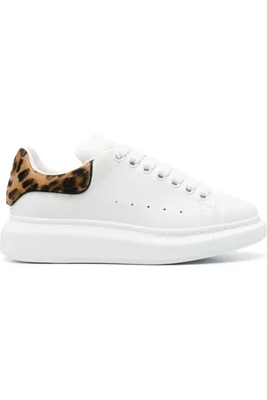 Alexander McQueen Oversize sneakers i læder