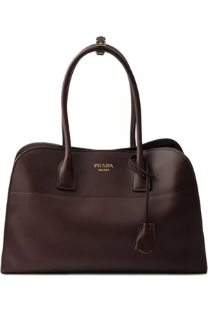 Prada Stor tote i læder