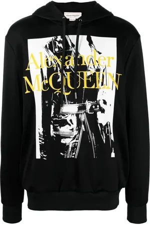 Alexander McQueen Hættetrøje med lange ærmer og logotryk