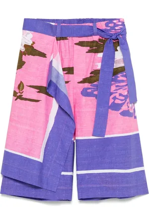 CRAIG GREEN Shorts med blomstertryk