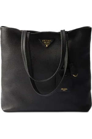 Prada Stor tote i læder