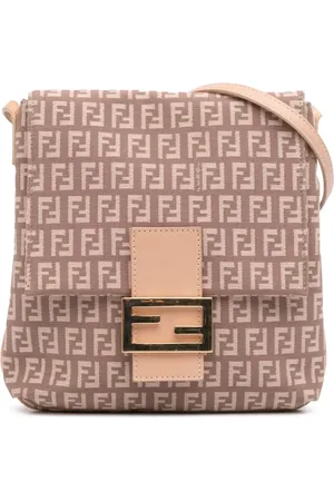 Fendi Crossbody-taske med Zucchino-kanvas fra 2000-2010