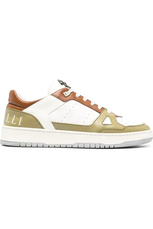 Roberto Cavalli Low-top sneakers i læder