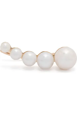 SOPHIE BILLE BRAHE Petite Croissant Japonais øre-cuff i 14 karat guld