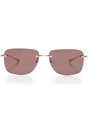 DITA EYEWEAR Solbriller med uindfattet firkantet stel