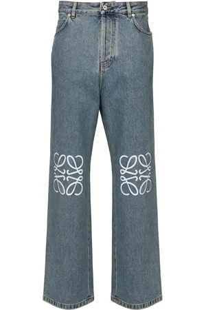Loewe Jeans med anagram, lige ben og mellemhøj talje