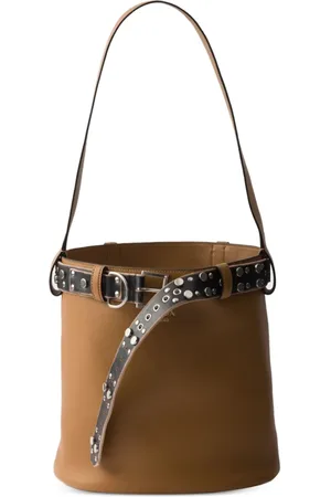 Prada Bucket-taske med nitte-udsmykning