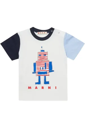 Marni T-shirt med logotryk