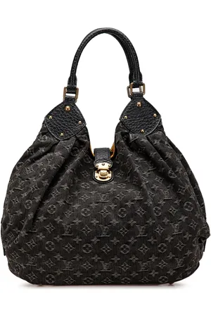 LOUIS VUITTON Mahina XL hobo-taske i denim med monogram fra 2007