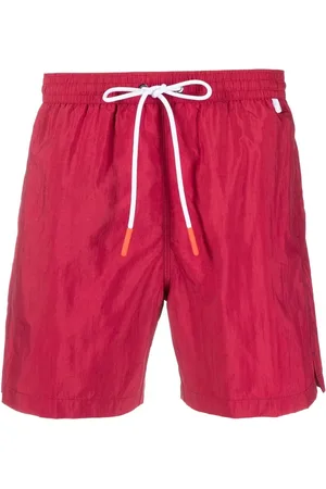 ISAIA Badeshorts med kontrastfarvet snoretræk