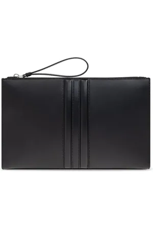Bally Clutch i læder med paneldetalje