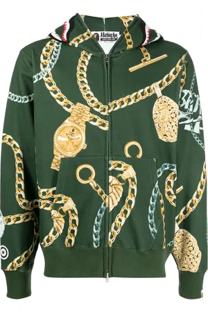 A Bathing Ape Jewels Shark hættetrøje