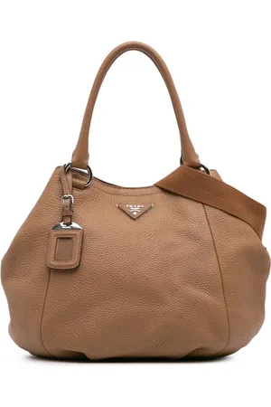 Prada Omdannelig Vitello Daino Open tote-satchel fra 2000-2024