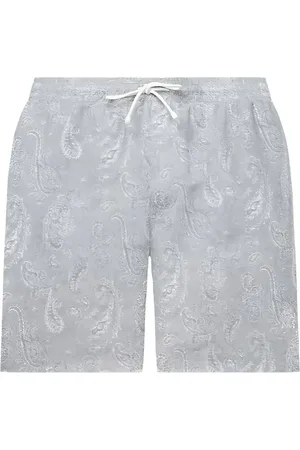 Brunello Cucinelli Badeshorts med paisleytryk
