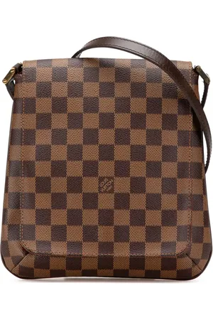 LOUIS VUITTON Damier Ebene Musette Salsa crossbody-taske med lang rem fra 2005