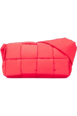 Bottega Veneta Polstret Intrecciato Tech Cassette crossbody-taske i nylon fra 2012-2024