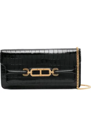 Tom Ford Krokodillepræget Whitney skuldertaske