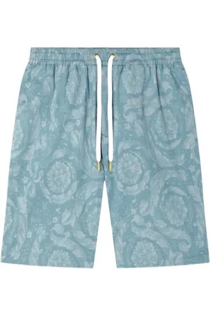 VERSACE Badeshorts med baroktryk