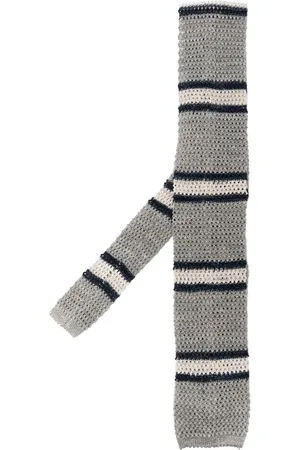 Brunello Cucinelli Stribet slips i strik