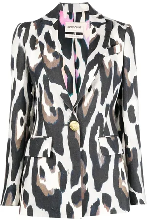 Roberto Cavalli Blazer med dyretryk