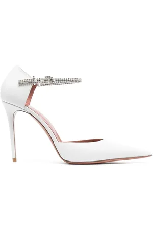 Amina Muaddi 95mm Ursina pumps med spids tå