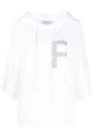 Fabiana Filippi Hættetrøje med logobroderi