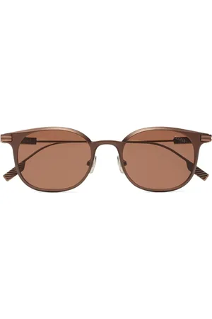 Ermenegildo Zegna Solbriller med pantos-stel