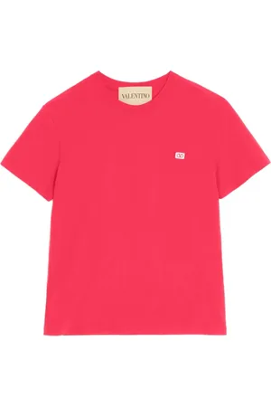 VALENTINO GARAVANI COTTON T-SHIRT WITH VLOGO PATCH