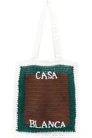 Casablanca Hæklet Tennis tote