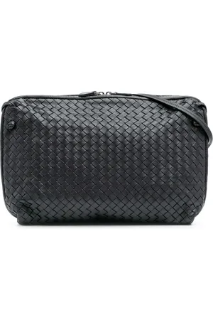 Bottega Veneta Stor Intrecciato Nodini crossbody-taske i nappa-læder fra 2010