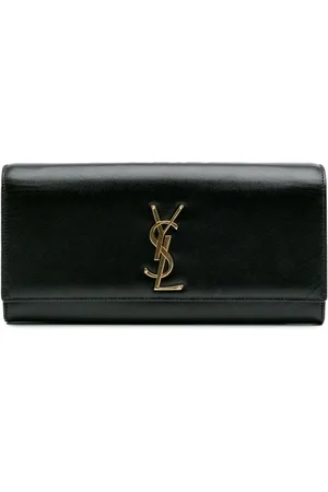 Saint Laurent Grain de Poudre Monogram Cassandre clutch fra 2014