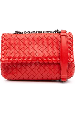 Bottega Veneta Baby Intrecciato Olimpia crossbody-taske i nappa-læder fra 2012-2024